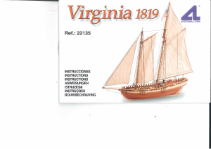 Manual Artesania Latina Set Boatkits Virginia