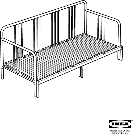 説明書 イケア FYRESDAL デイベッド