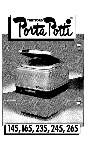 Porta Potti Bruksanvisning