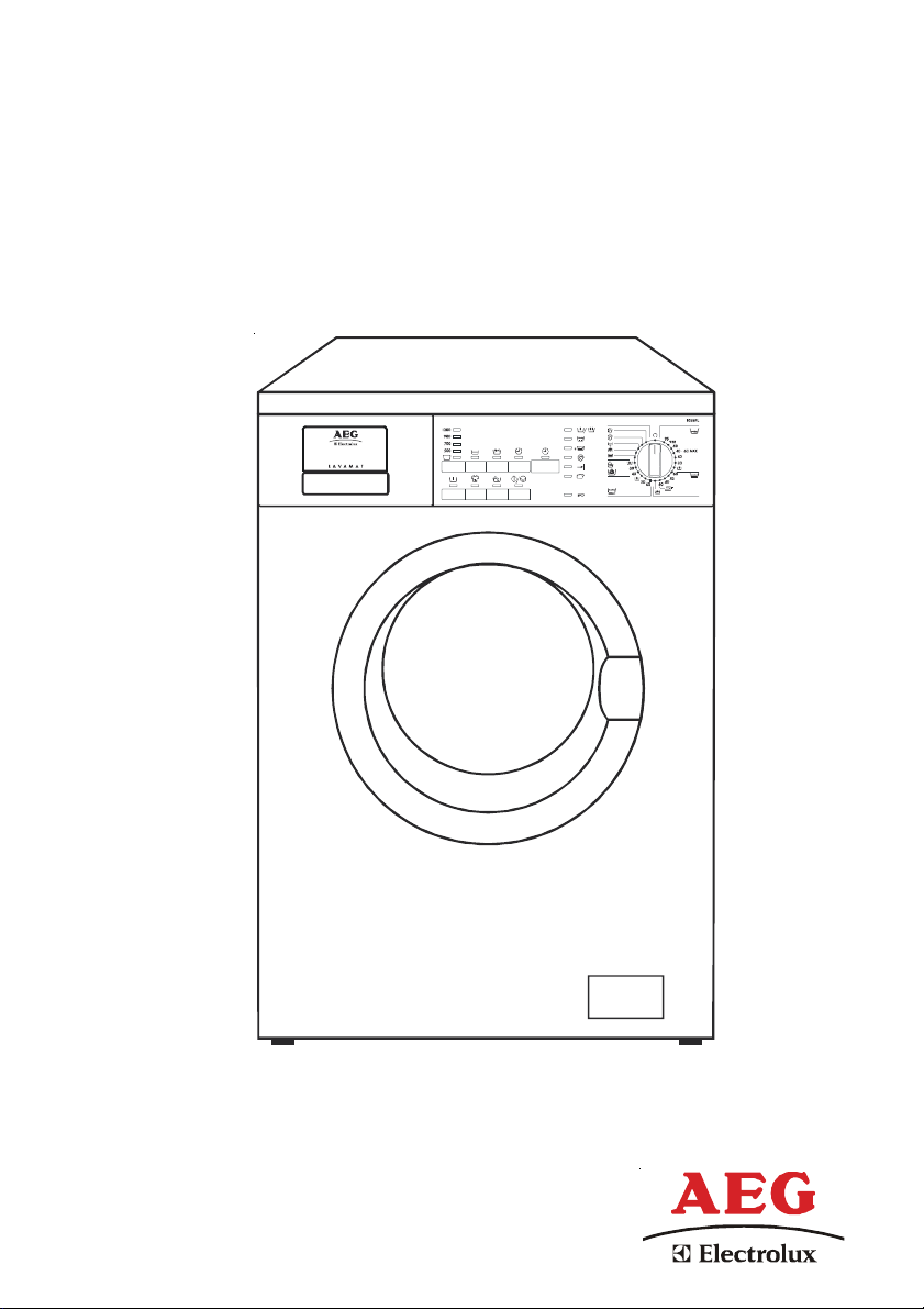 Руководство AEG-Electrolux L1046EL Стиральная машина