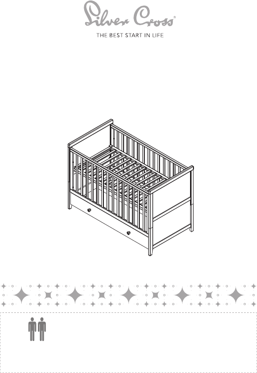 Silver cross porterhouse cot bed on sale