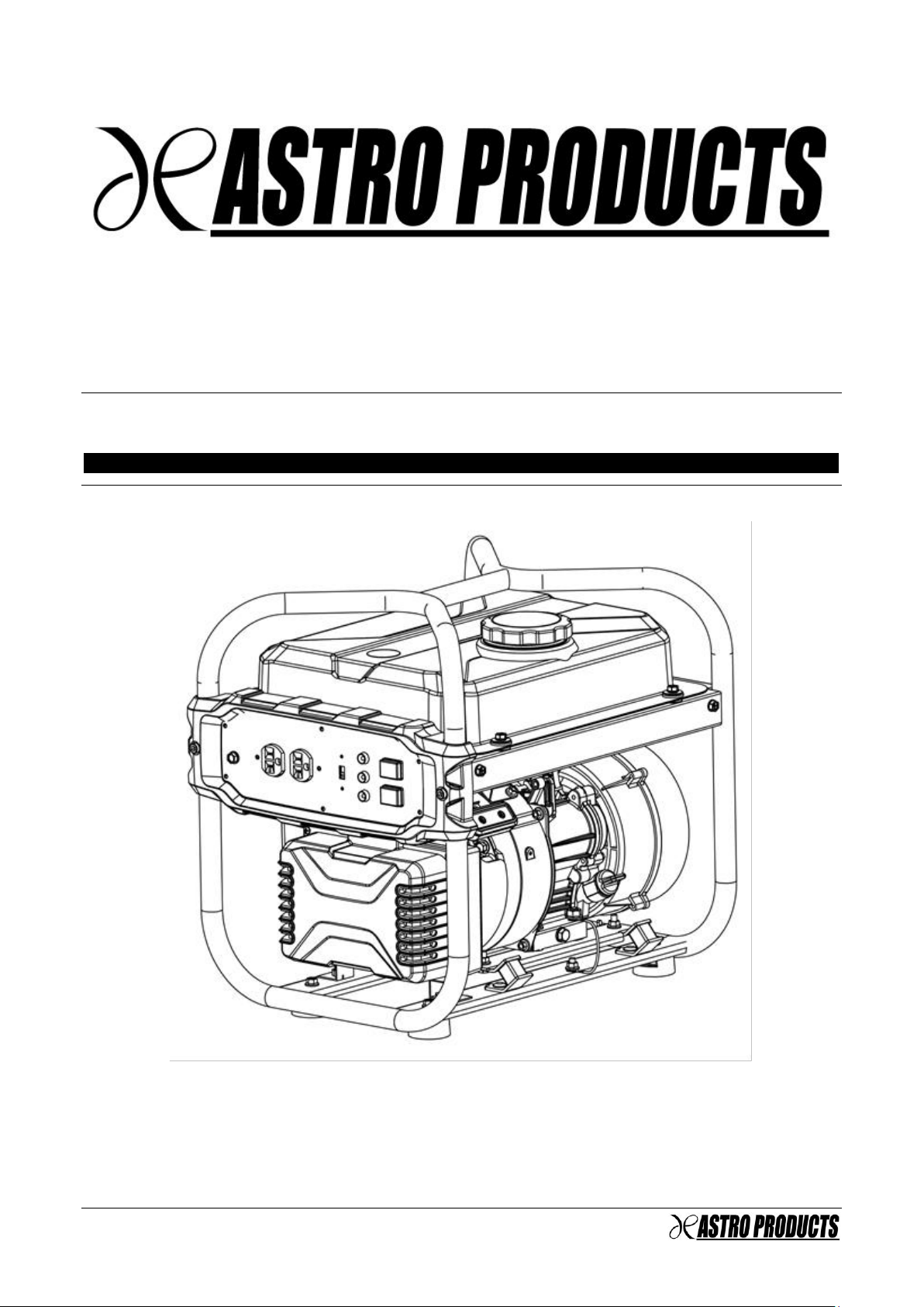 説明書 アストロプロダクツ G1700 発電機