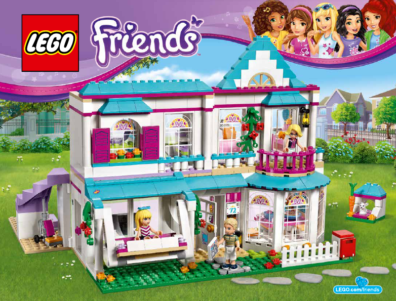 Bruksanvisning Lego set 41314 Friends Stephanies hus