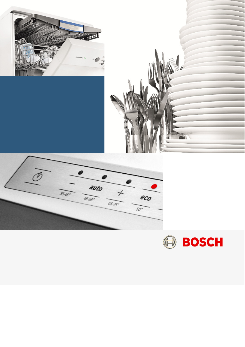 Kullanım kılavuzu Bosch SMS45DW10Q Bulaşık makinesi 