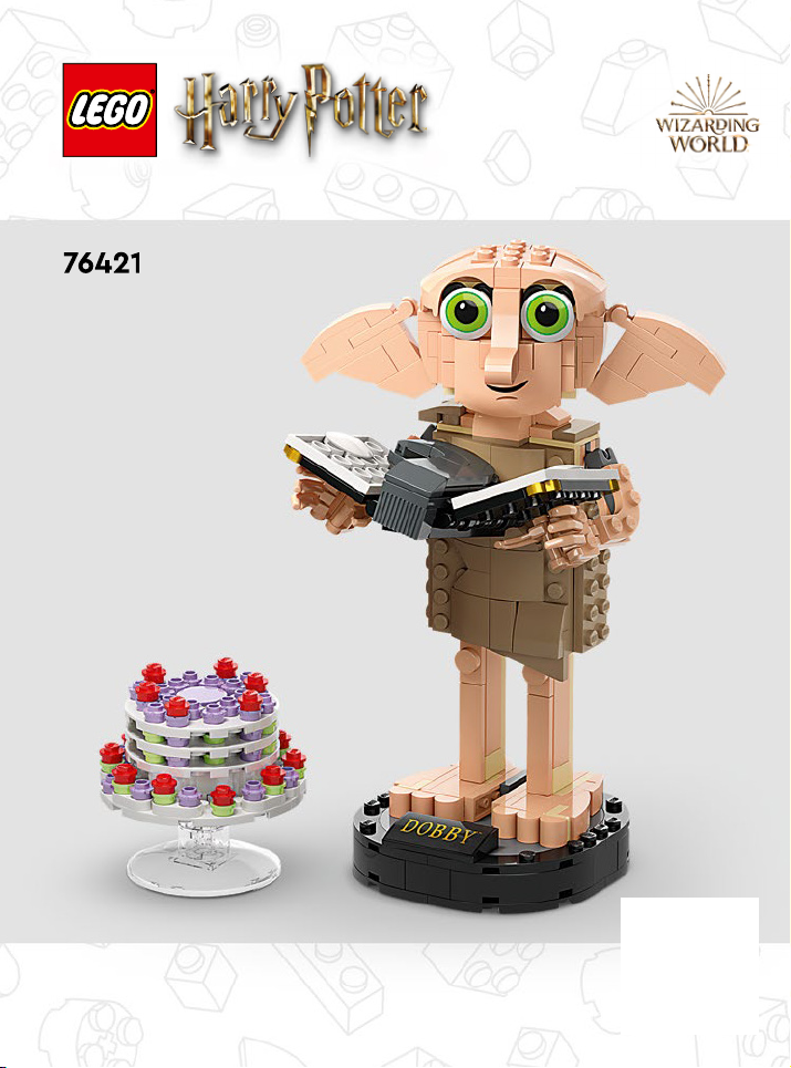 Manual de uso Lego set 76421 Harry Potter Dobby el Elfo Doméstico