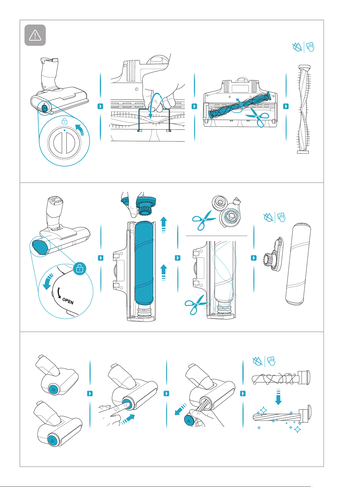 説明書 エレクトロラックス EFP71523 UltimateHome 700 掃除機 - ページ 7