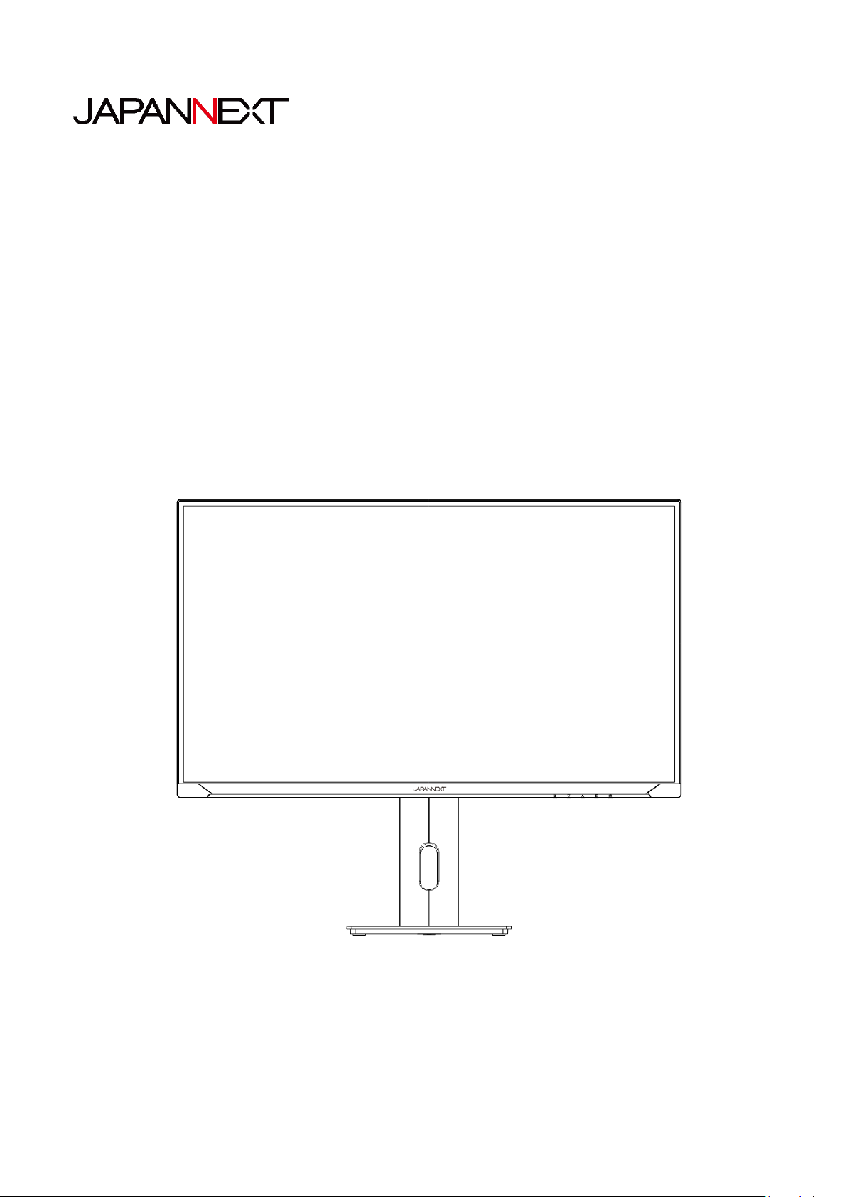 説明書 ジャパンネクス JN-IPS271UHD-C65W-HSP 液晶モニター