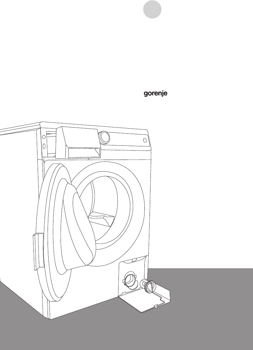 Руководство Gorenje W62FZ02/S Стиральная машина