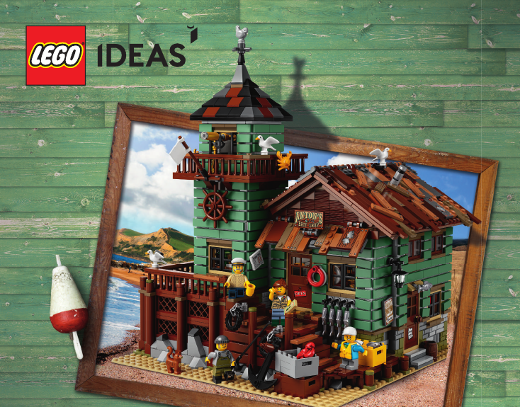 Old fishing store bricklink sale