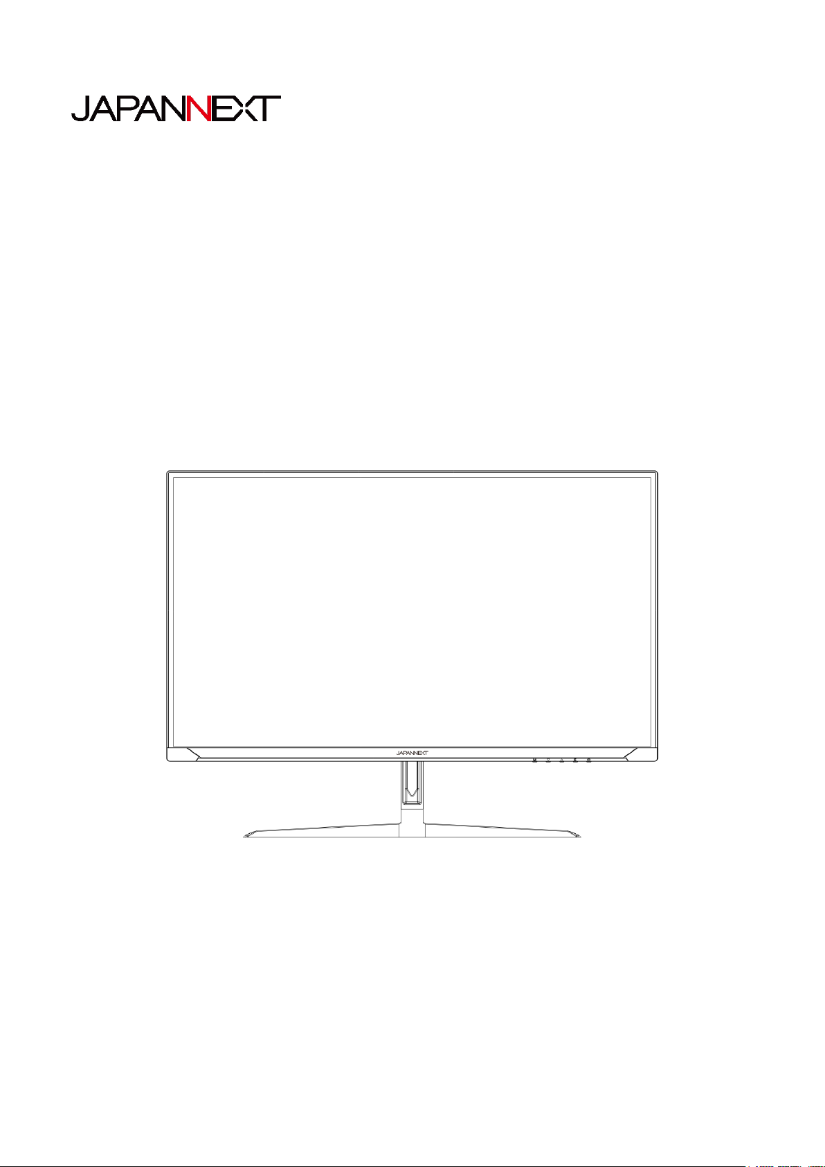 説明書 ジャパンネクス JN-IPS27G1632UF 液晶モニター
