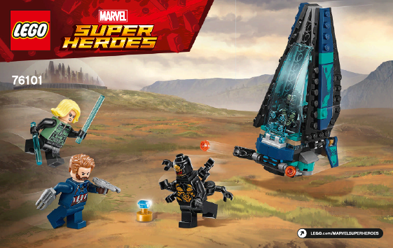 Lego marvel super heroes 76101 online