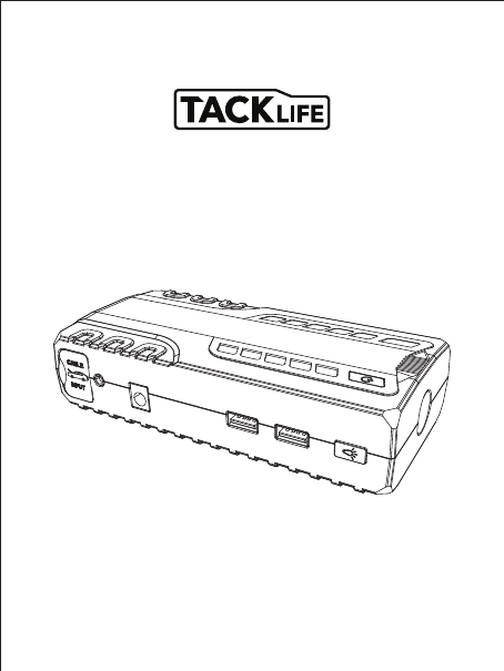 説明書 Tacklife T6 ジャンプスターター