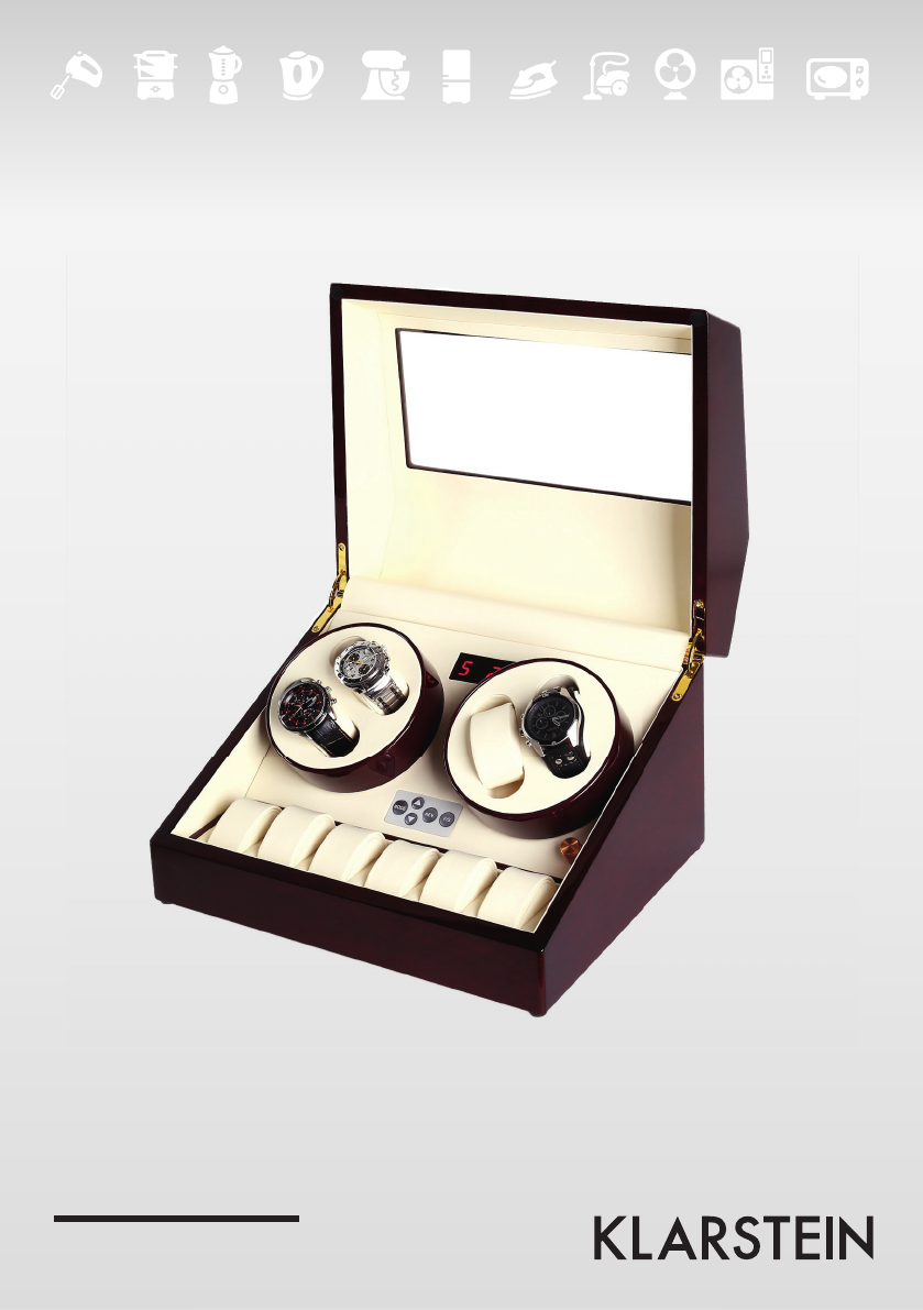 Manual Klarstein 10000164 Watch Winder