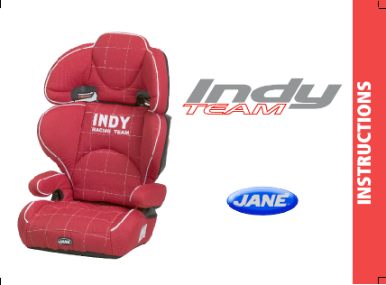 Manual Jane Indy Team Car Seat