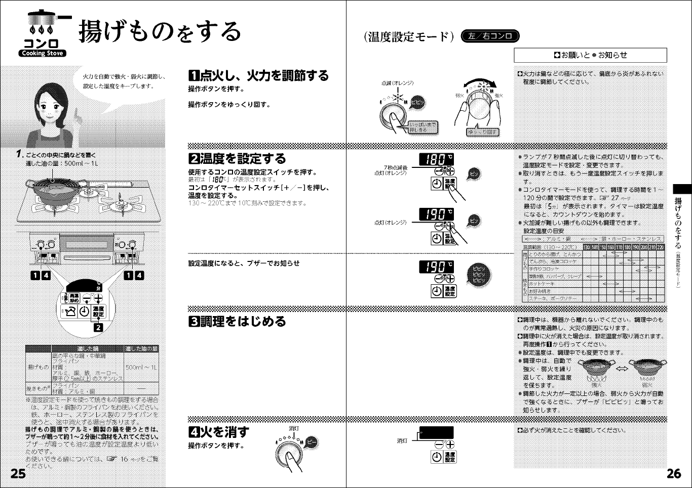 説明書 大阪ガス 210-R526 コンロ - ページ 14