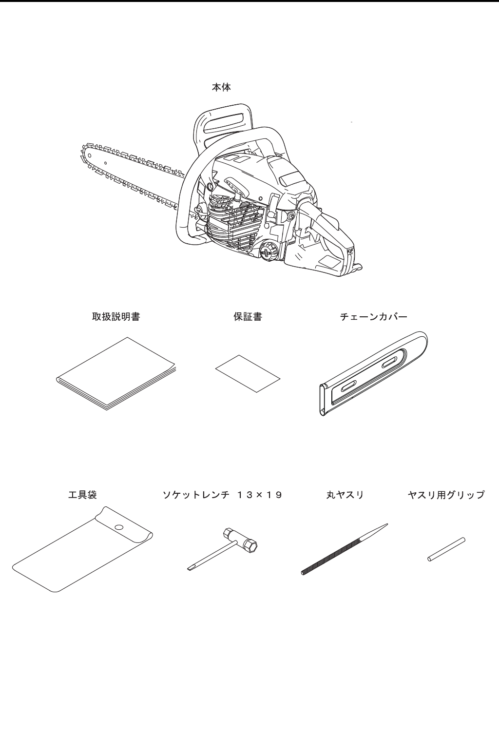 説明書 ECHO GC351 チェーンソー - ページ 6 説明書 ECHO GC351 チェーンソー - ページ 6