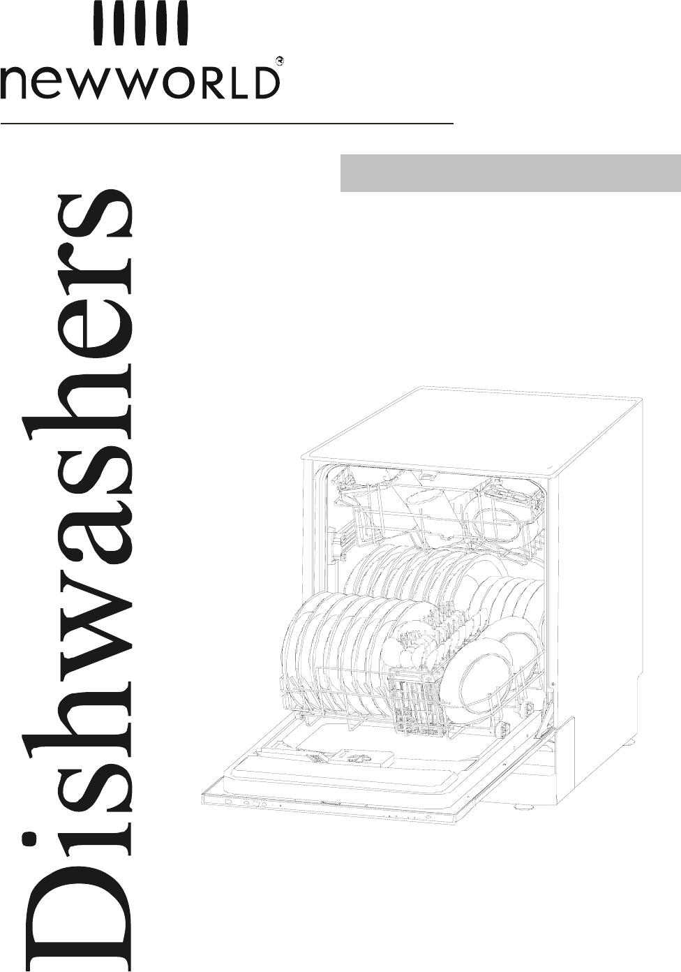 Manual New World DW60 Dishwasher