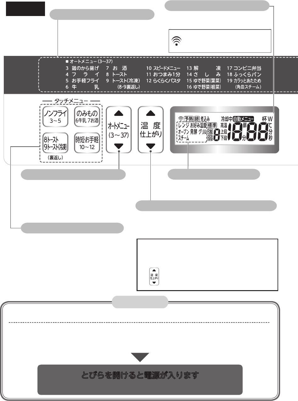 説明書 東芝 ER-TD70 オーブン - ページ 12 説明書 東芝 ER-TD70 オーブン - ページ 12