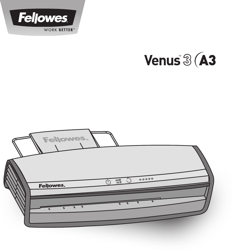 説明書 フェローズ Venus 3 A3 ラミネーター