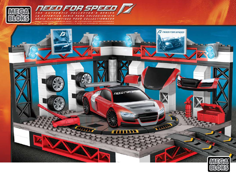 Mega bloks garage deals