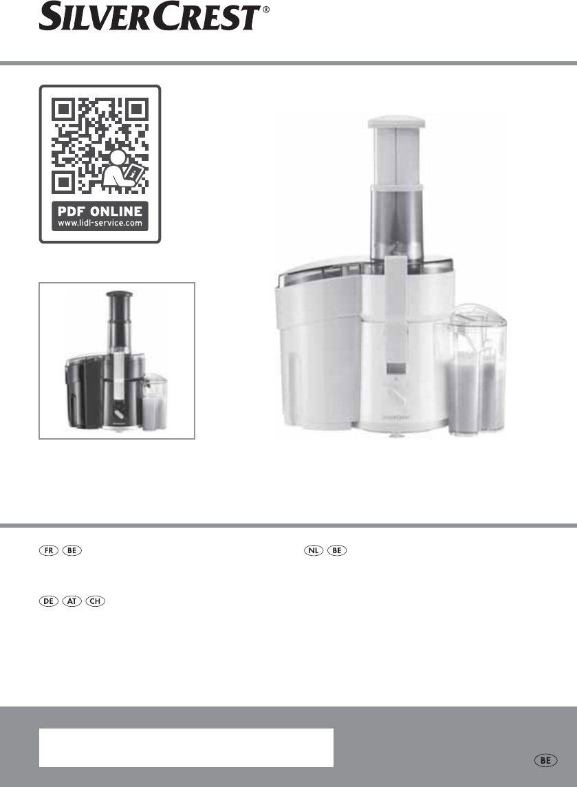 Centrifugeuse Silvercrest neuve - Électroménager