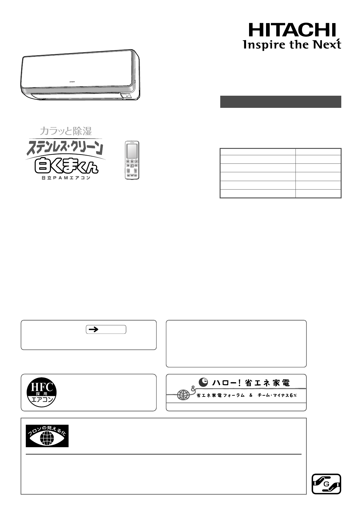 説明書 日立 RAS-SV28Z エアコン