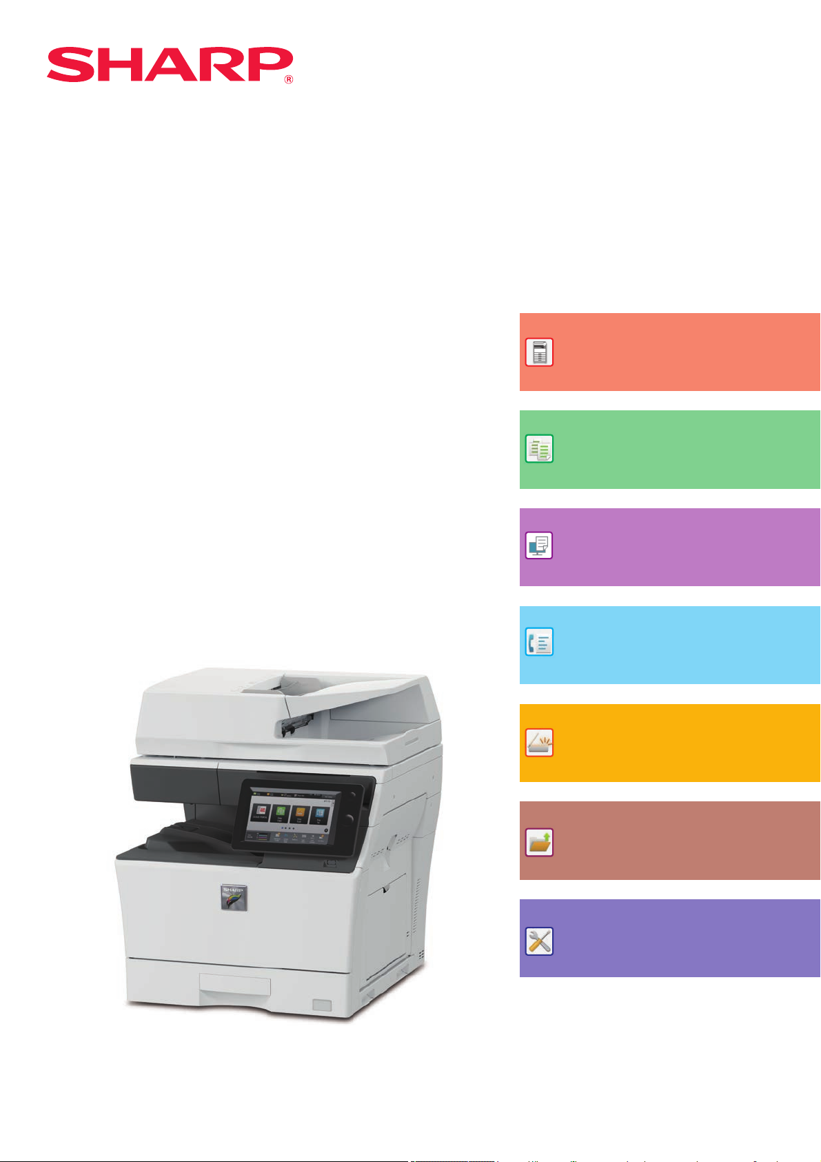 Manual Sharp MXC304W Multifunctional Printer