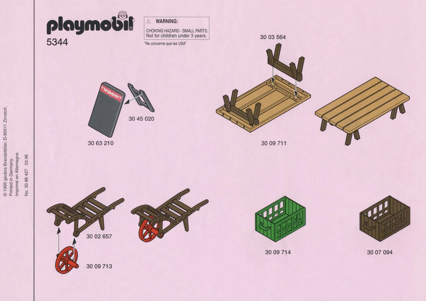 Manual Playmobil set 5344 Victorian Pet shop Manual Playmobil set 5344 Victorian Pet shop