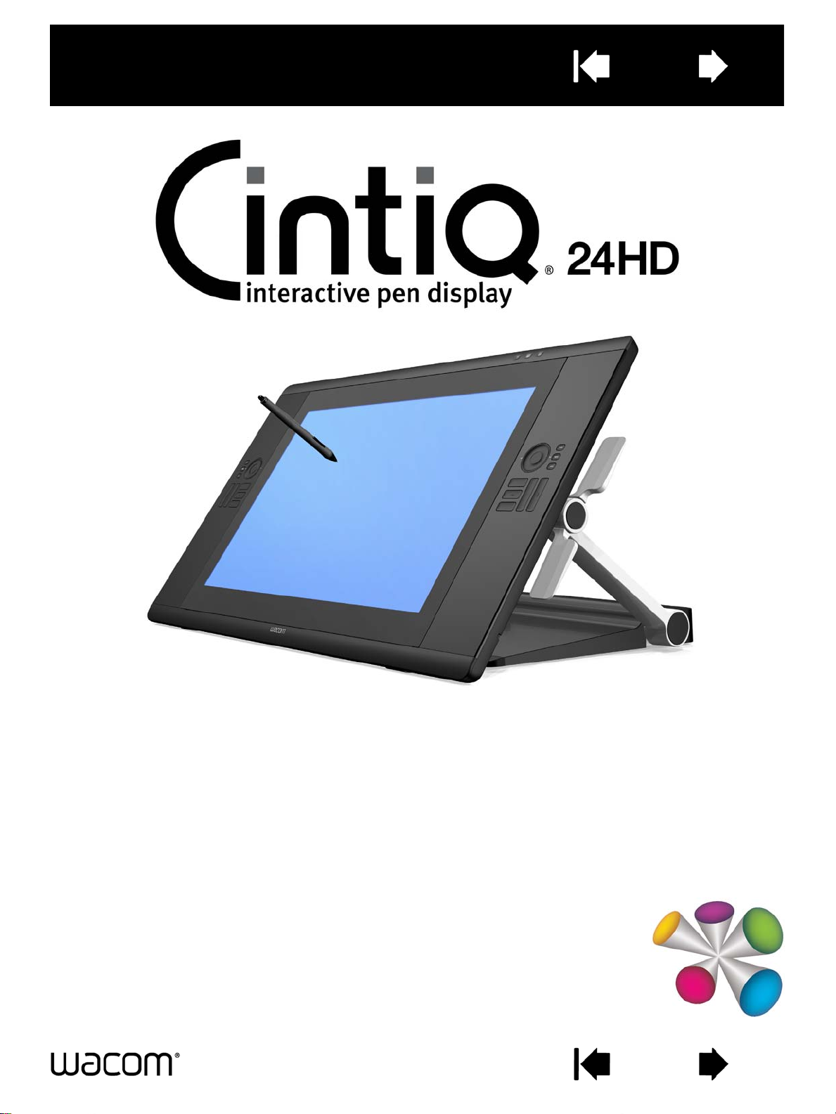 Wacom液晶ペンタブレット Cintiq 24HD 真っ黒い DTK-2400