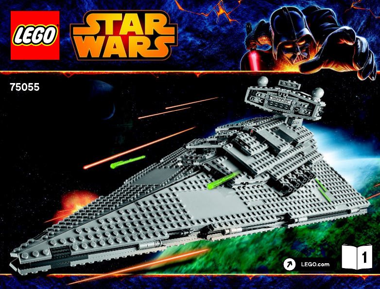 Manual Lego Set Star Wars Imperial Star Destroyer