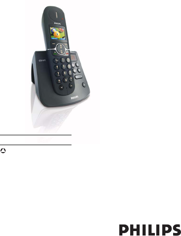 Répondeur Philips Elegance 66 – TD9363 – Fonctionnel – Occasion