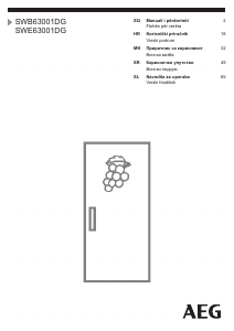 Priručnik AEG SWE63001DG Hladnjak