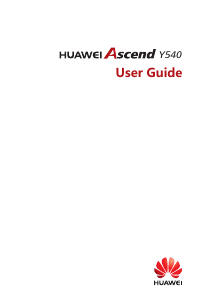 Bruksanvisning Huawei Ascend Y540 Mobiltelefon