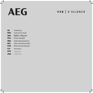 Manuale AEG VX8-2-IW-A Aspirapolvere