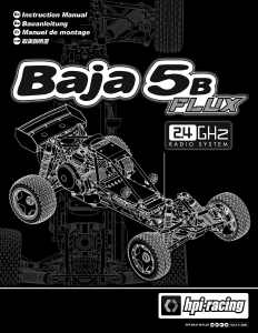 Bedienungsanleitung HPI Racing Baja 5B Flux Funkferngesteuerten auto