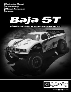 説明書 HPI Racing Baja 5T Desert Truck ラジコンカー