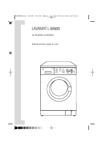 Manual de uso AEG L60600 Lavadora