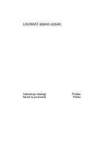 Instrukcja AEG L60640 Pralka