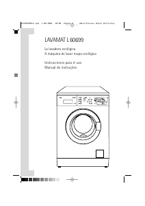 Manual de uso AEG L60699 Lavadora