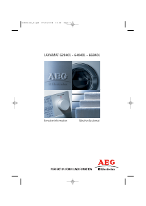 Bedienungsanleitung AEG L62840L Waschmaschine