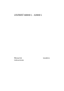 Manual de uso AEG L62840L Lavadora