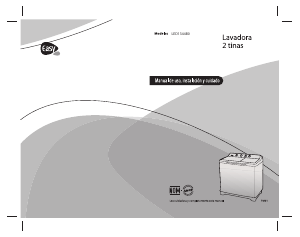 Manual de uso Easy LED1344B0 Lavadora