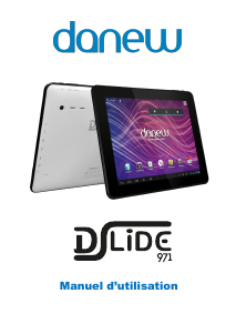 Mode d’emploi Danew DSlide 971 Tablette