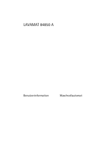 Bedienungsanleitung AEG L84850A Waschmaschine