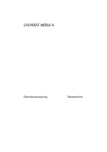 Handleiding AEG L84950A Wasmachine
