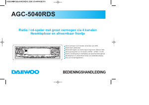 Bedienungsanleitung Daewoo AGC-5040RDS Autoradio