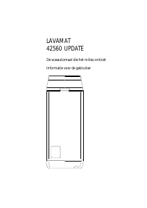Handleiding AEG LAV42560 Wasmachine
