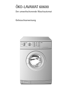 Bedienungsanleitung AEG LAV60600 Waschmaschine