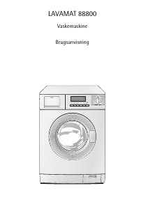 Brugsanvisning AEG LAV88800 Vaskemaskine