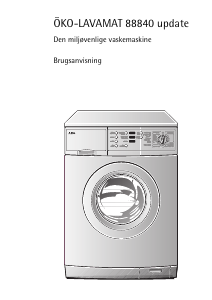 Brugsanvisning AEG LAV88840 Vaskemaskine